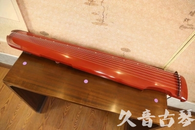基隆市●久音古琴  ●典藏系列 20240104[红洒金仲尼式]